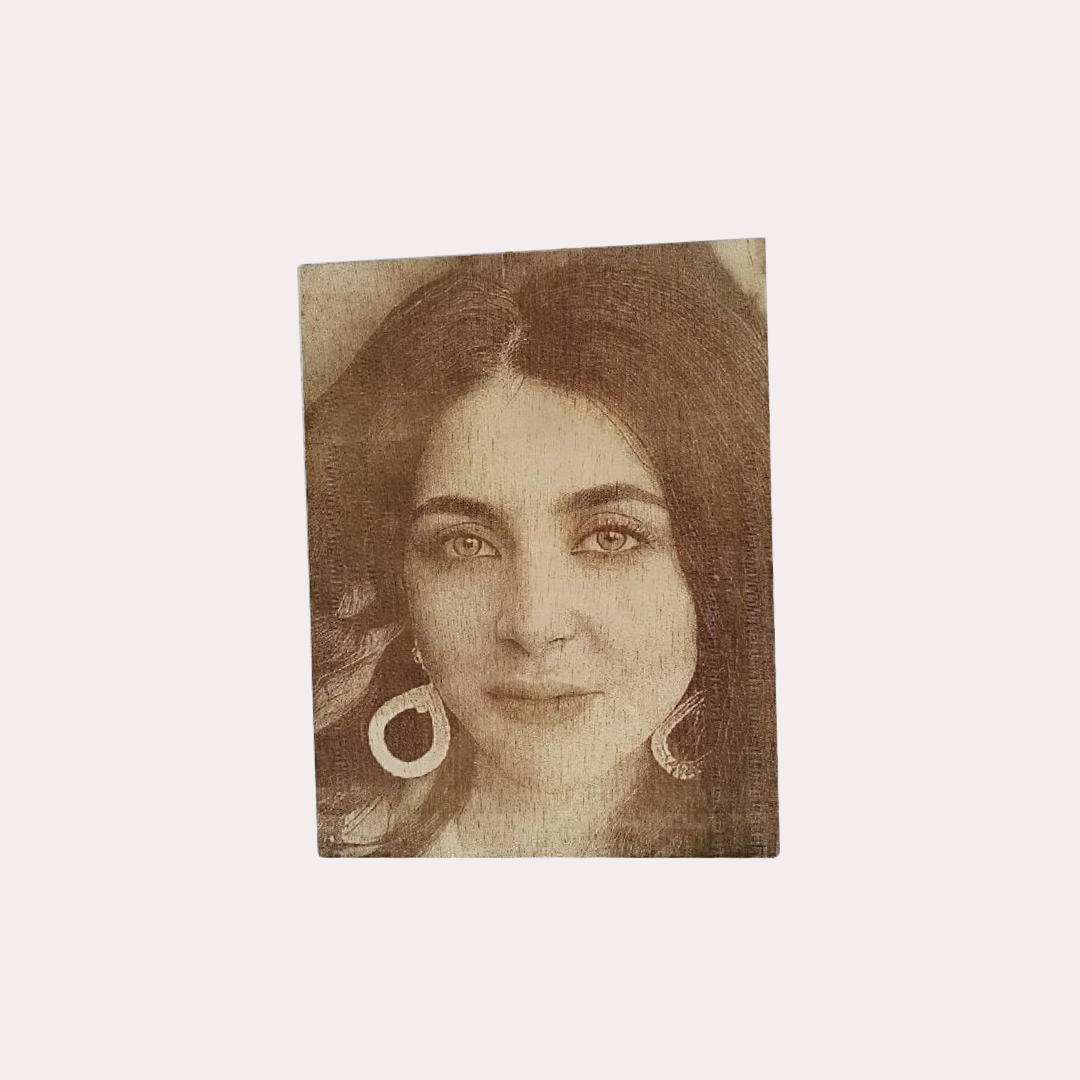 Personalized Wood Photo Engraving